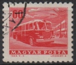 Stamps Hungary -  Trolebus