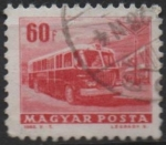 Stamps Hungary -  Trolebus