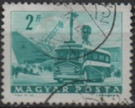 Stamps Hungary -  Transmisor y estadio