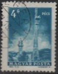 Stamps Hungary -  Transmissores d television