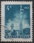 Stamps Hungary -  Transmissores d television