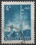 Stamps Hungary -  Transmissores d television