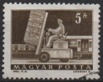 Stamps Hungary -  Carretilla