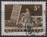 Stamps Hungary -  Carretilla