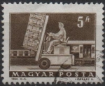 Stamps Hungary -  Carretilla