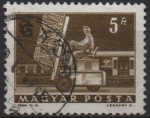 Stamps Hungary -  Carretilla