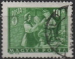 Stamps Hungary -  Cartero