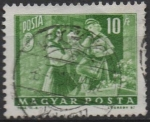 Stamps Hungary -  Cartero