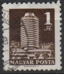 Stamps Hungary -  Hotel Budapes