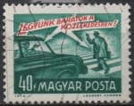 Stamps Hungary -  Vamos aser Amigos en el Trafico