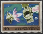 Stamps Hungary -  Naves Espaciales camino d' Marte