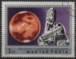 Stamps Hungary -  Marte y observatorio Monte Palomar