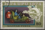 Stamps Hungary -  coche Correos