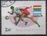 Stamps Hungary -  Varias escenas d' Futbol: Argentina' 78