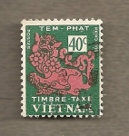 Stamps Vietnam -  Sello tasa