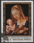 Stamps Hungary -  Virgen Con el Niño