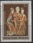 Stamps Hungary -  Las tres Marias