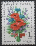 Stamps Hungary -  xxxv Anv. d' l' Liberación d' Hungría