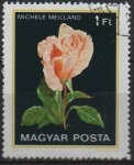 Stamps Hungary -  Rosas. Michele Meilland