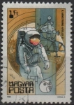 Stamps Hungary -  25 Años d' viaje Espacial