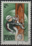 Stamps Hungary -  25 Años d' viaje Espacial