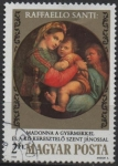 Stamps Hungary -  Madona y Niño