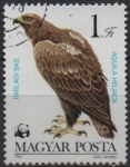 Stamps Hungary -  Aguila heliaca