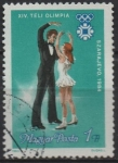 Stamps Hungary -  Juegos Olimpicos d' Invierno Patinaje Artistico