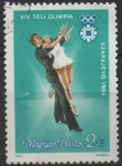 Stamps Hungary -  Juegos Olimpicos d' Invierno Patinaje Artistico