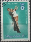 Stamps Hungary -  Juegos Olimpicos d' Invierno Patinaje Artistico