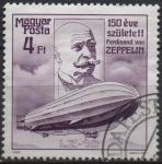 Sellos de Europa - Hungr�a -  Ferdinand von Zeppelin Lz-10 Schwaben