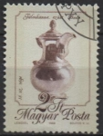 Stamps Hungary -  Plata y hierro fundido: Cafetera, Buda, S18