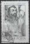 Stamps Hungary -  Médicos Pioneros: Andreas Vesalius (1514-1564)