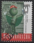 Stamps Hungary -  Balint Postas, Mascota