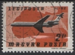 Stamps Hungary -  Aviones, líneas Aéreas: IL-62,CSA, Norte d' Africa