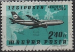 Stamps Hungary -  Aviones, lineas Aereas: Lufthansa, Noroeste d' Europa