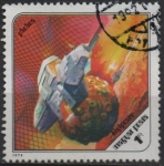 Stamps Hungary -  Phobos nea nave espacial