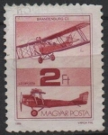 Stamps Hungary -  Aeronaves: Brandenburg