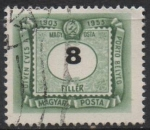 Stamps Hungary -  Cifras