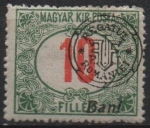 Stamps Hungary -  Cifras