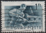 Stamps Hungary -  Trabajador