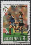 Stamps Hungary -  Campeonato d' Futbol d italia:  Regate