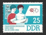 Sellos de Europa - Alemania -  704 - Congreso Nacional de Mujeres (DDR)