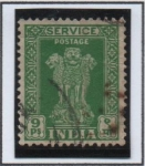 Stamps India -  Capital d' Asoka pilar