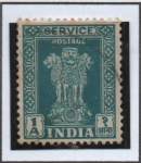 Stamps India -  Capital d' Asoka pilar