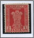 Stamps India -  Capital d' Asoka pilar