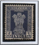 Stamps India -  Capital d' Asoka pilar