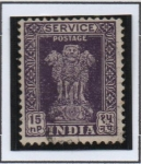 Stamps India -  Capital d' Asoka pilar