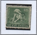 Stamps India -  Tea Picking