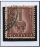 Stamps India -  Vaso vidri